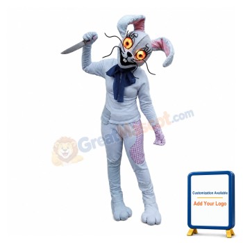 Halloween Easter Bunny Mascot Costume