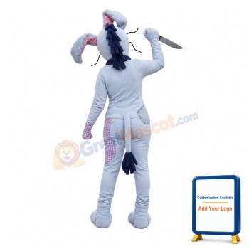 Halloween Easter Bunny Mascot Costume