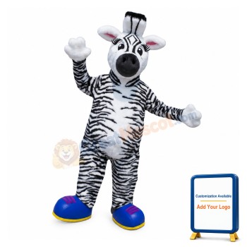 Zebra Mascot Costume