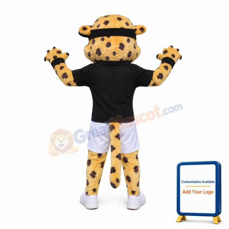 Sport Leopard Mascot Costume