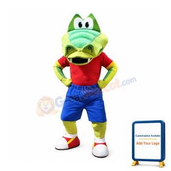 Lovely Crocodile Mascot Costume