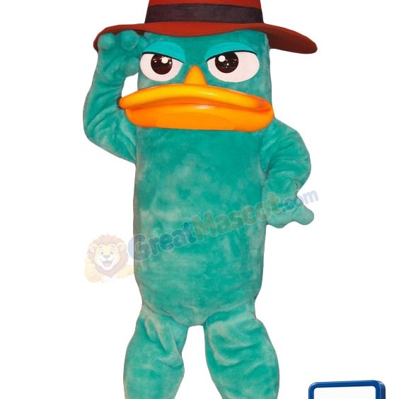 Cartoon Platypus Mascot Costume