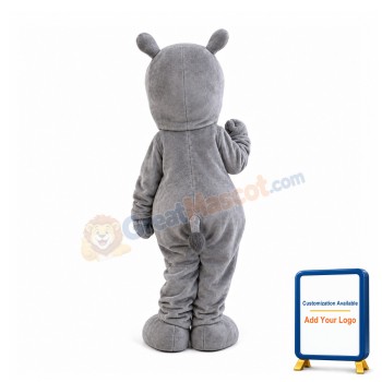 Lovely Rhino Mascot Costume