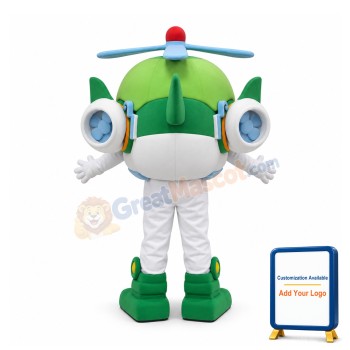 Helicopter Mascot Costume