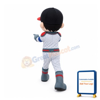 Baseball Boy Mascot Costume
