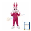 Lovely Lightweight Pink Rabbit Mascot Costume