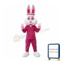 Lovely Lightweight Pink Rabbit Mascot Costume