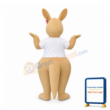 Lovely Lightweight Kangaroo Mascot Costume