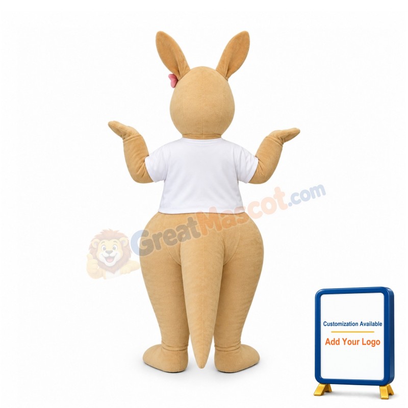 Lovely Lightweight Kangaroo Mascot Costume