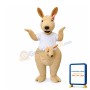 Lovely Lightweight Kangaroo Mascot Costume