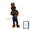 Friendly Police Dog Mascot Costume