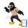 College Black Hawk Mascot Costume