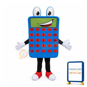 Calculator Mascot Costume