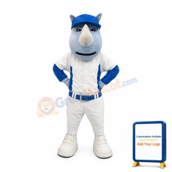 Sport Rhino Mascot Costume