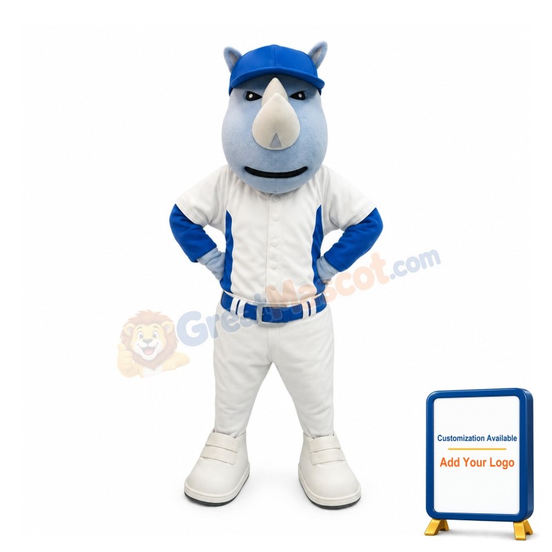 Sport Rhino Mascot Costume