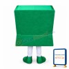 Green Computer Mascot Costume