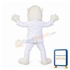 Cool White Lion Mascot Costume