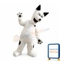 Friendly Lightweight Dalmatian Dog Mascot Costume