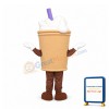 Coffee Milk Drink Mascot Costume