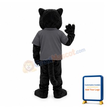 Sport Power Black Panther Mascot Costume