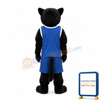 Yellow Eye Panther Mascot Costume