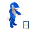 Blue Whale Mascot Costume