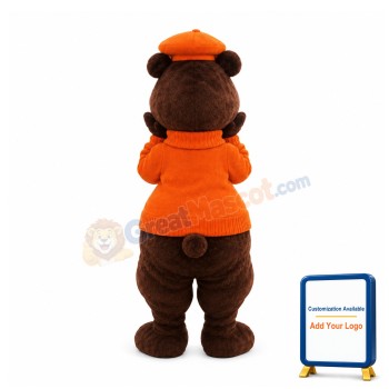 Happy Lightweight Bear Mascot Costume