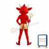 Red Devil Mascot Costume