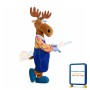 Funny Lightweight Moose Mascot Costume
