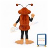Happy Brown Ant Mascot Costume