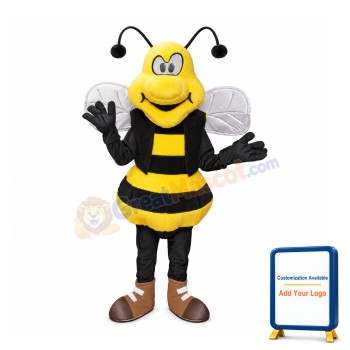 Friendly Lightweight Bee Boy Mascot Costume