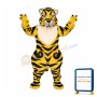 Fierce Lightweight Yellow Tiger Mascot Costume