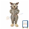 Friendly Lightweight Wildcat Mascot Costume