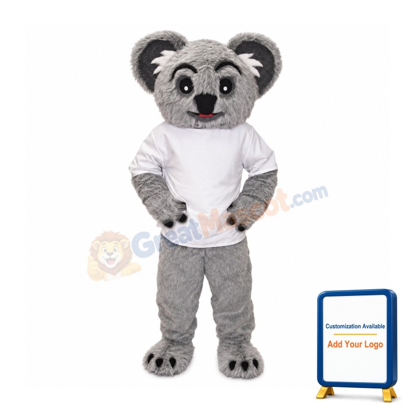 Happy Lightweight Koala Mascot Costume