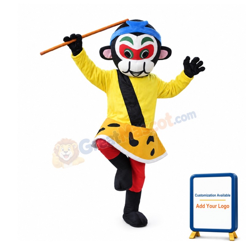 Monkey King Journey To The West Mascot Costume