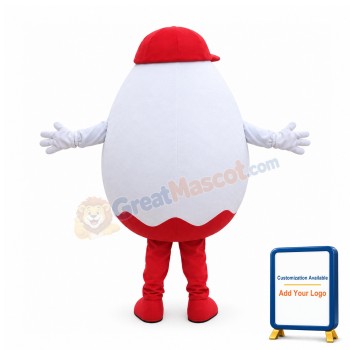 Egg Mascot Costume