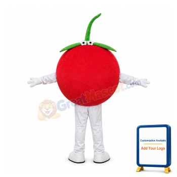 Cherry Mascot Costume
