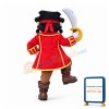 Happy Lightweight Pirate Mascot Costume