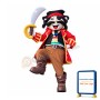 Happy Lightweight Pirate Mascot Costume