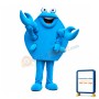Blue Lightweight Crab Mascot Costume