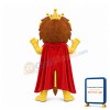 King Lion Mascot Costume