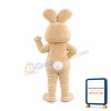 Beautiful Yellow Bunny Mascot Costume