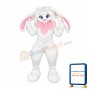 Lovely Lightweight White Rabbit Mascot Costume