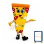 Friendly Lightweight Pizza Mascot Costume
