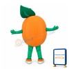 Orange Mascot Costume