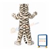 Fierce White Tiger Mascot Costume