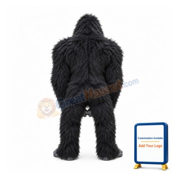 Friendly Lightweight Gorilla Mascot Costume