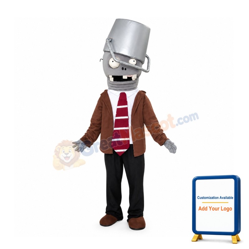 Foam Zombie Mascot Costume