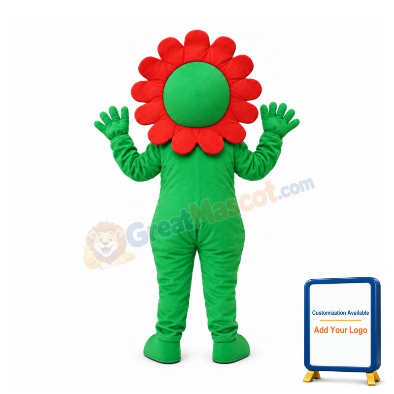 Sunflower Mascot Costume