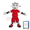 Friendly Cow Boy Mascot Costume
